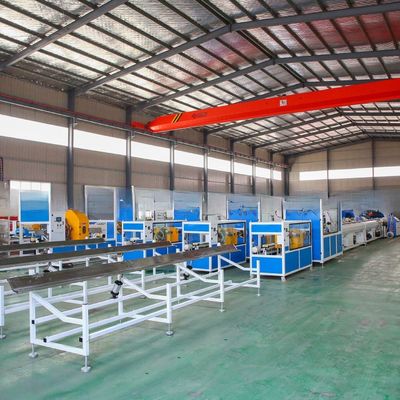 High Speed HDPE Water Supply Pipe Extrusion Line with PE Plastic Processing Efficiency