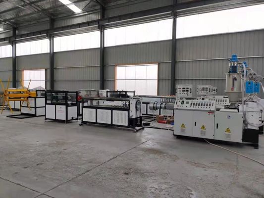 20-200 mm Pipe Size PE Carbon Spiral Corrugated Pipe Production Line with Automation