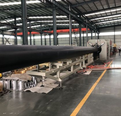 800mm HDPE/PE Water Gas Supply Pipe Plastic Making Machine with Single Screw Extruder