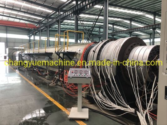800mm HDPE/PE Water Gas Supply Pipe Plastic Making Machine with Single Screw Extruder