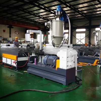 Single-Screw PVC Single Wall Corrugated Pipe Production Line with Deep Screw Channel