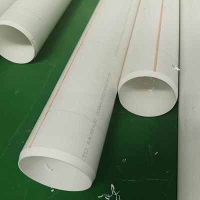 Computerized Plastic PVC UPVC Pipe Production Line with Deep Screw Channel Structure