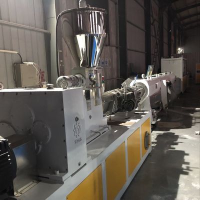 Computerized Plastic PVC UPVC Pipe Production Line with Deep Screw Channel Structure