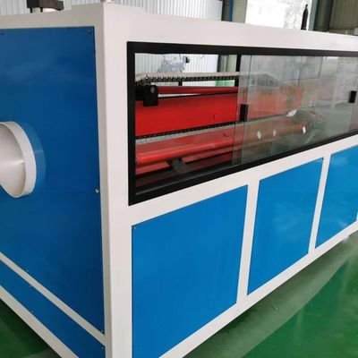 Full Intermeshing Plastic PVC Tube Extruder Line with Deep Screw Channel Structure