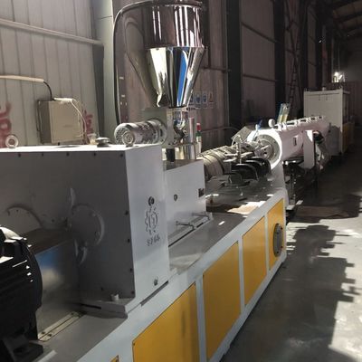 Deep Screw Channel Structure Full Intermeshing PVC Pipe Extrusion Machine for Pipes