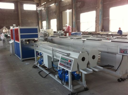 Double-screw Plastic Pipe Extruder Machine for PVC Electricity Conduit Pipe Assembly