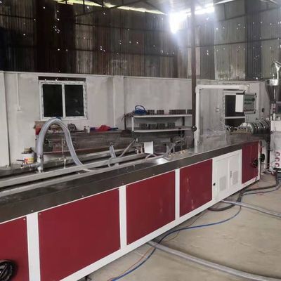 Precise Plastic Profile Extrusion Machine for UPVC Window Door Profiles with ABB / DELTA Inverter