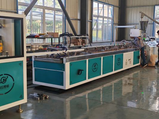 Precise Plastic Profile Extrusion Machine for UPVC Window Door Profiles with ABB / DELTA Inverter