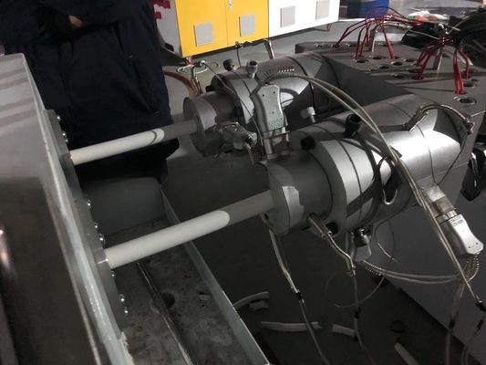 Two Cavity 51/105 PVC Conduit Pipe Extruder for Customer Requirements