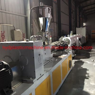 Customized UPVC Water Drainage Pipe Extrusion Production Line with Double-screw Machine