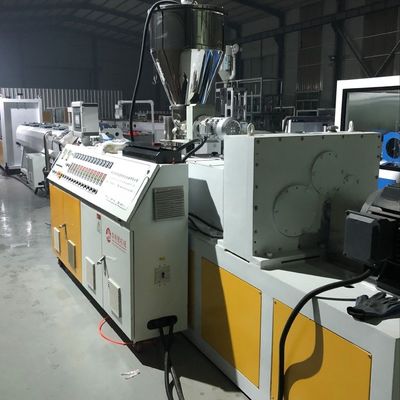 Separate Assembly Structure PVC Pipe Making Machine with Twin-Screw Design