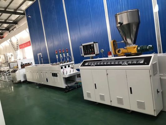 CPVC Electricity Conduit Pipe Extrusion Machine / Production Line On Site Installation