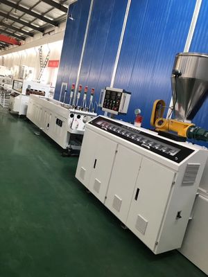 CPVC Electricity Conduit Pipe Extrusion Machine / Production Line On Site Installation