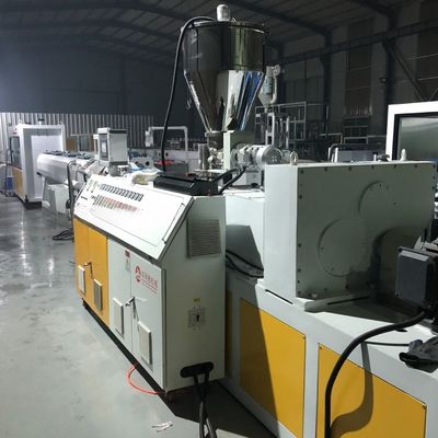 Deep Screw PVC Drain Pipe Making Machine for Simple Maintenance Plastic Pipe Extrusion