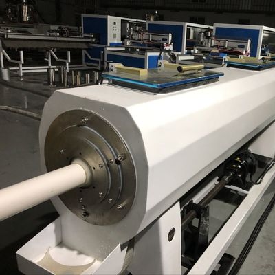 Deep Screw PVC Drain Pipe Making Machine for Simple Maintenance Plastic Pipe Extrusion