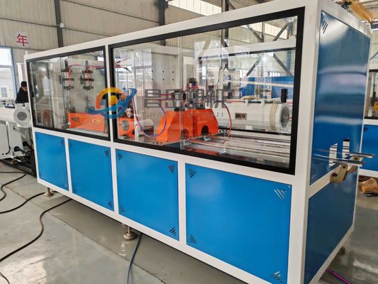 CPVC Electricity Conduit Pipe Extrusion Machine / PVC Dual Pipe Line with Performance