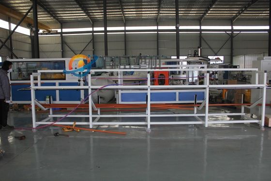 CPVC Electricity Conduit Pipe Extrusion Machine / PVC Dual Pipe Line with Performance