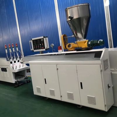 25*1.5*3.5m PVC Conduit Pipe Making Machine with Separate Type Extruder Structure