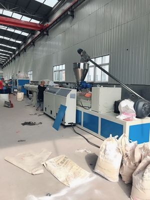 PVC Pipe Production Line for Plastic Water Supply and Drainage Suitable Material PVC