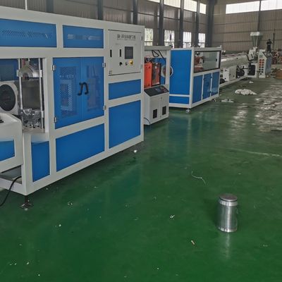 Full Intermeshing Engagement System PVC Pipe Making Machine for Large Scale Production
