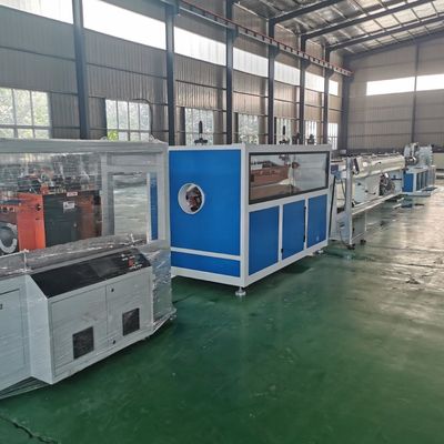 Twin-Screw PVC Drain Pipe Making Machine for 25*1.5*3.5m at Attractive and Reasonable