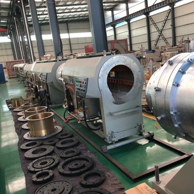 Stable Operation PVC Pipe Extruder Line with Full Intermeshing Engagement System
