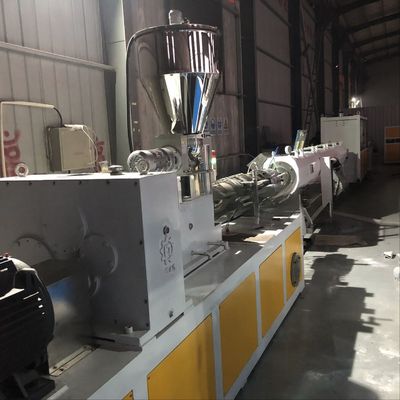 Double-screw PVC Pipe Extrusion Line 50-160 mm Customized for and Custom Production