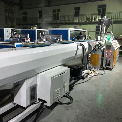 Exhaust Pipe Extruder Quick-Finish PVC Pipe Making Machine for and Fast Production