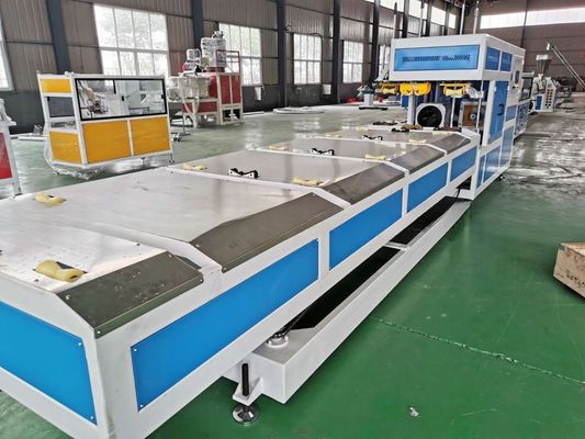 Customized 65/132 UPVC Drainage Pipe Production Line with Online Socketing Machine