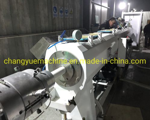 High Capacity Twin-Screw Extruder Machine for Plastic PVC Pipe Line Manufacturing