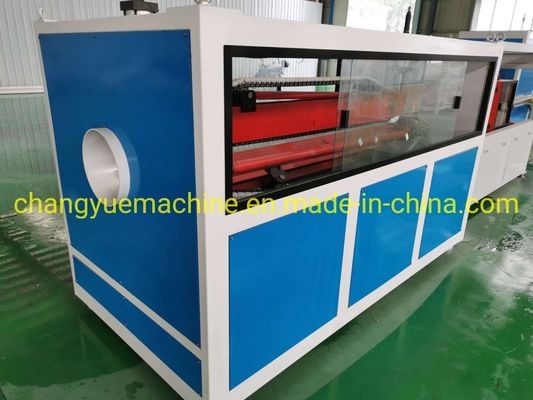 Full Intermeshing PVC Wiring Casing Pipe Plastic Extruder Machine for Automation