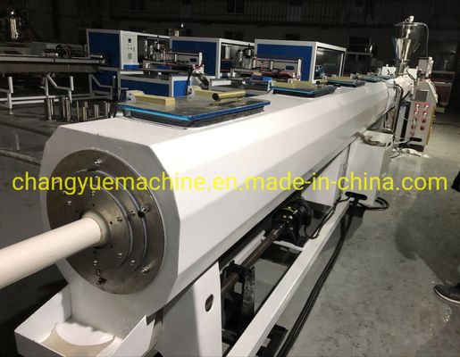 Full Intermeshing PVC Wiring Casing Pipe Plastic Extruder Machine for Automation