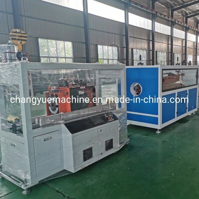 Full Intermeshing Engagement System PVC Pipe Making Machine for Plastic Processed PVC