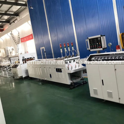 Customized PVC Conduit Pipe Making Machine with Deep Screw Structure 25*1.5*3.5m