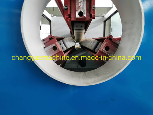 200-250 Kg/H Output Water Drainage UPVC Pipe Extrusion Machine with Double-screw