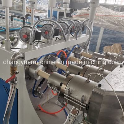 PVC Conduit Pipe Making Machine with Deep Screw Channel Structure and Automation