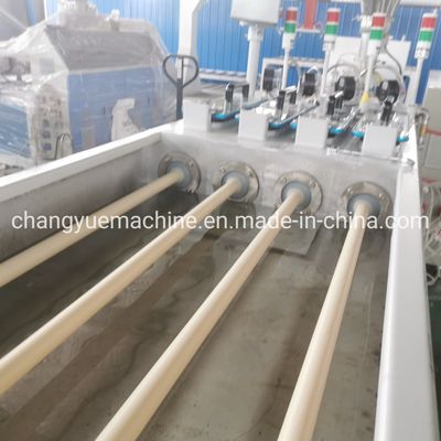 Full Intermeshing Engagement System Twin-Screw PVC Pipe Production Line with Screws