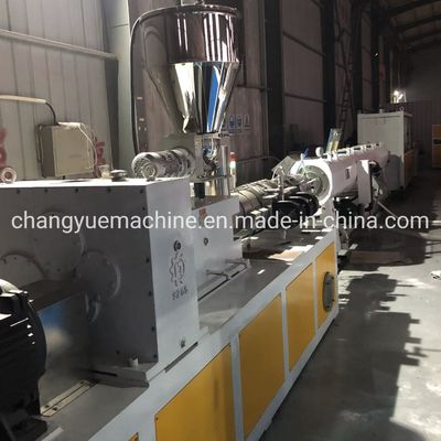 Full Intermeshing Engagement System PVC Tube Making Machine with Separate Type Extruder