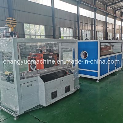 Fast Speed One Feed PVC Pipe Making Machine with Computerized Control