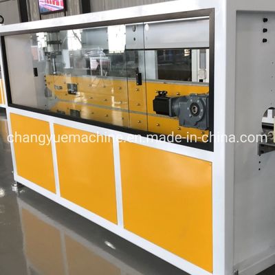 Customer Requirements 65/132 PVC Tube Making Machine with 25*1.5*3.5m Size
