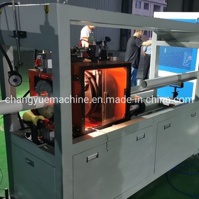 Full Intermeshing Engagement System 65/132 PVC Pipe Extrusion Machine for Production
