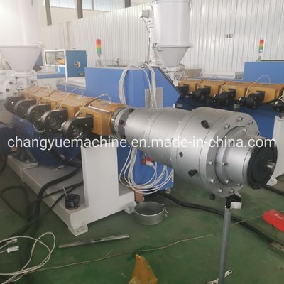 Exhaust PVC Tube Making Machine with Long Usage Life Production 25*1.5*3.5m