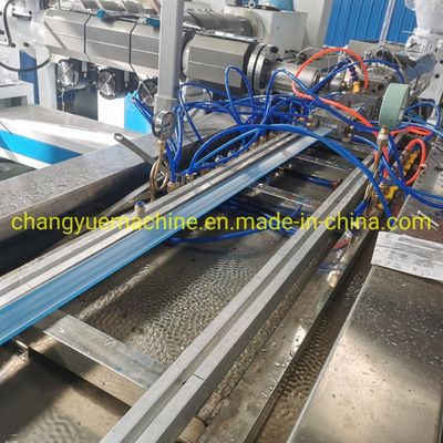 Label Holder PVC Profile Extruder Machine 30-40Kg/H Profile Extrusion Equipment