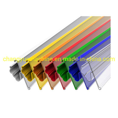 Tag Holder PVC Profile Extruder 40Kg/H-60Kg/H Profile Extrusion Machine