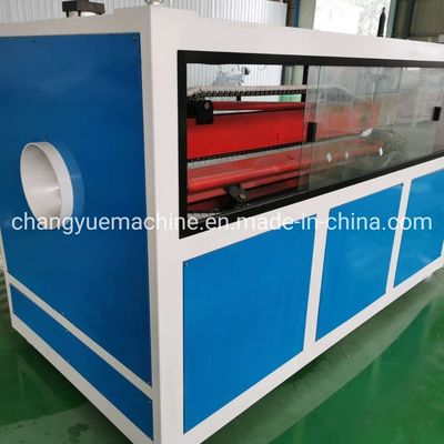 Tech Plastic Full Intermeshing UPVC Pipe Production Line with Deep Screw Channel Structure