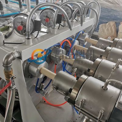 Durable Twin-Screw PVC Conduit Pipe Making Machine with 30-Day Return Policy