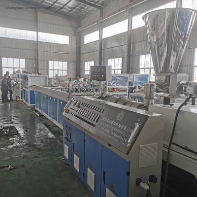 4 PVC Conduit Pipe Making Machine with 2100.00cm * 150.00cm * 250.00cm Package Size