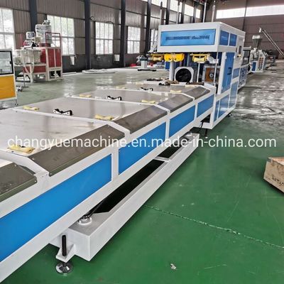 65/132 UPVC Pipe Production Line with Full Intermeshing Engagement System
