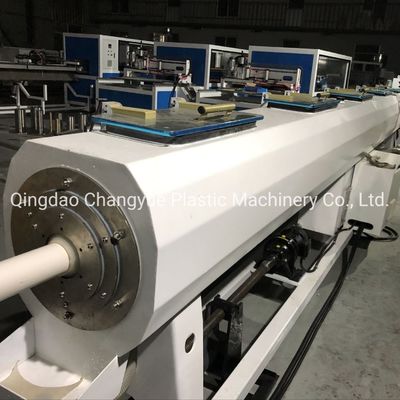 20000 KG Output Plastic Pipe Extrusion Machine with 50-120mm Screw Diameter and 38CrMoAIA Barrel Material