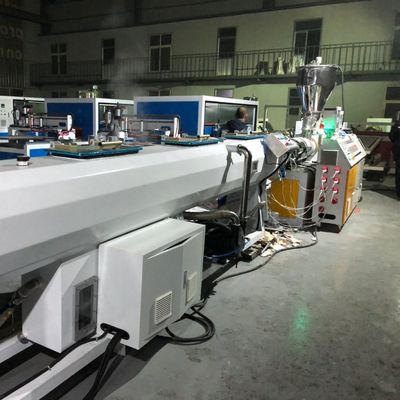 20000 KG Output Plastic Pipe Extrusion Machine with 50-120mm Screw Diameter and 38CrMoAIA Barrel Material